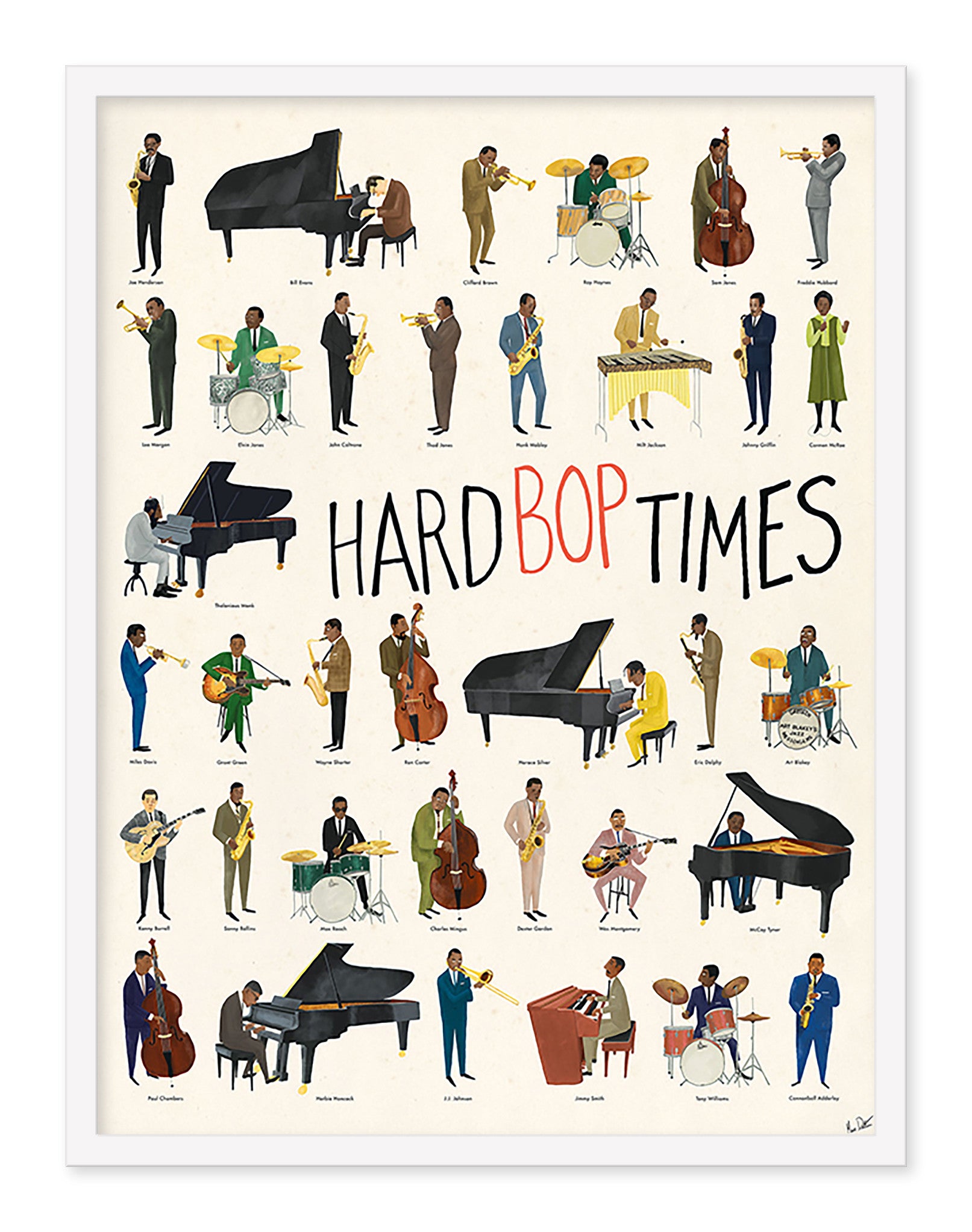 Max Dalton - "Hard Bop Times" - Spoke Art