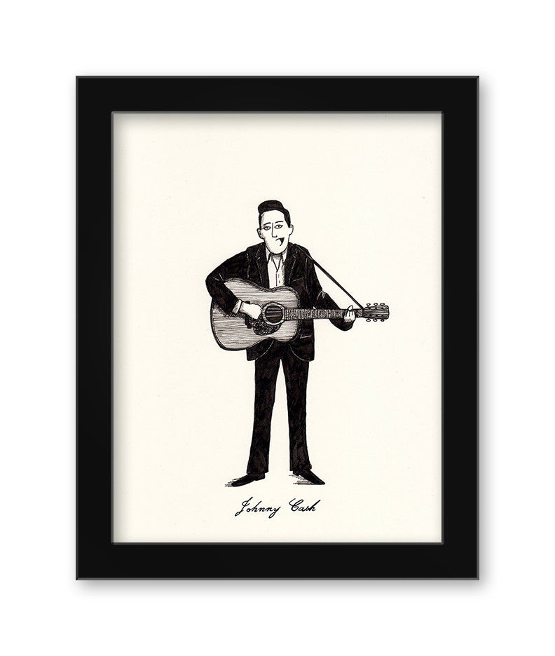 Max Dalton - "Johnny Cash" - Spoke Art