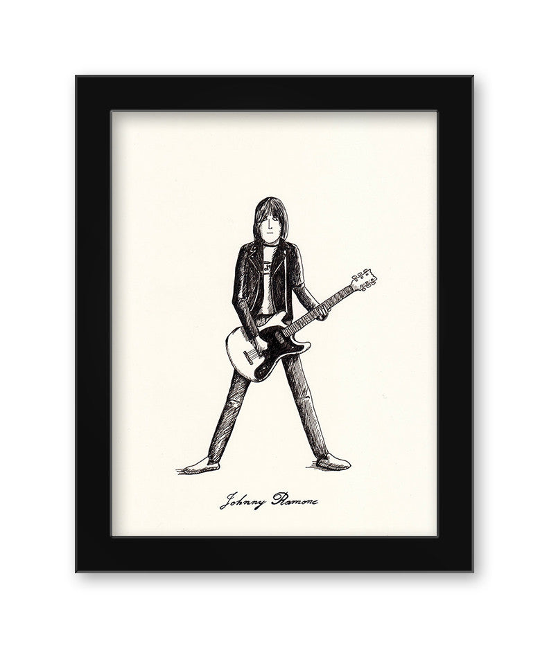 Max Dalton - "Johnny Ramone" - Spoke Art