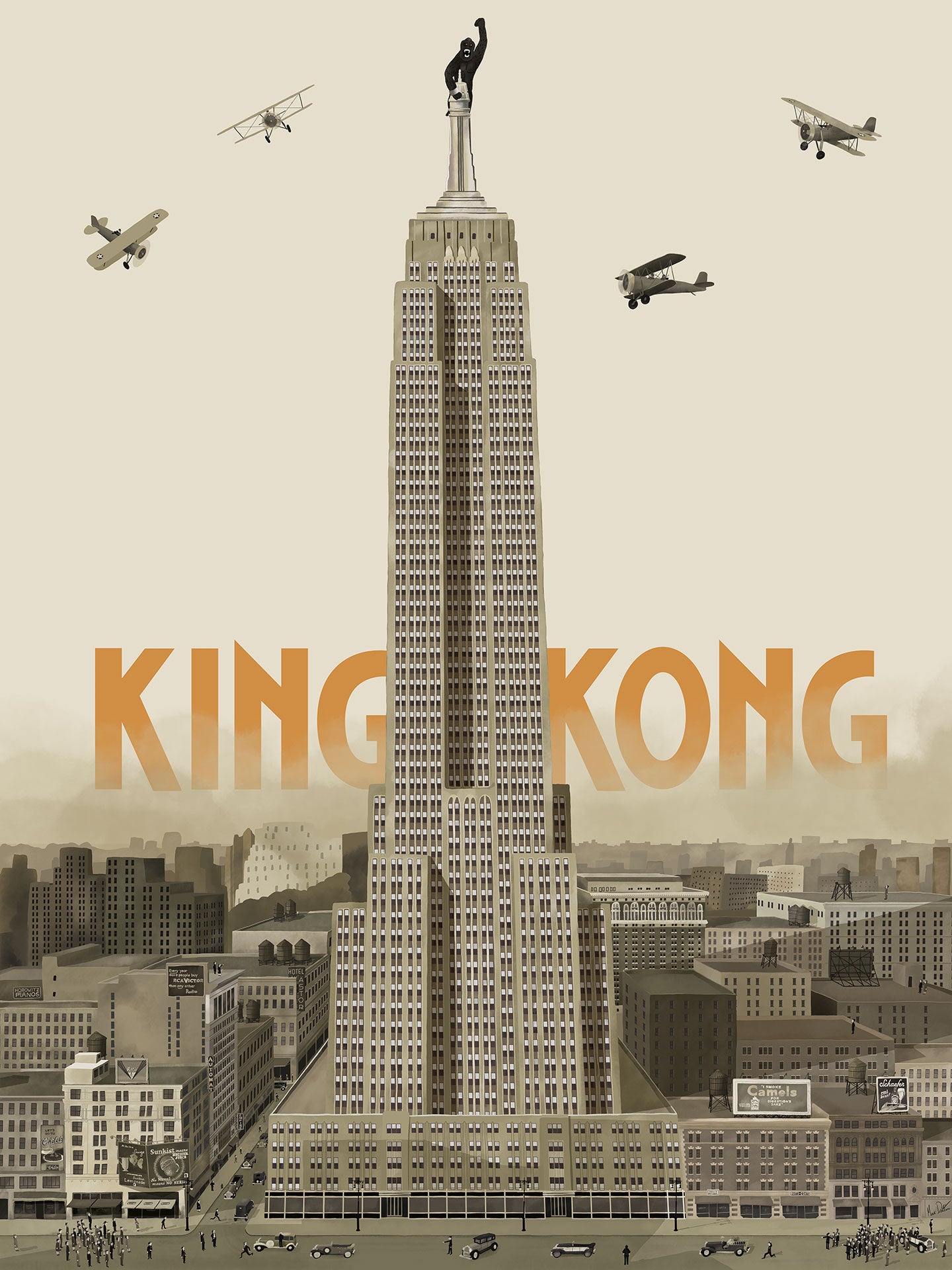 Max Dalton - "King Kong" - Spoke Art