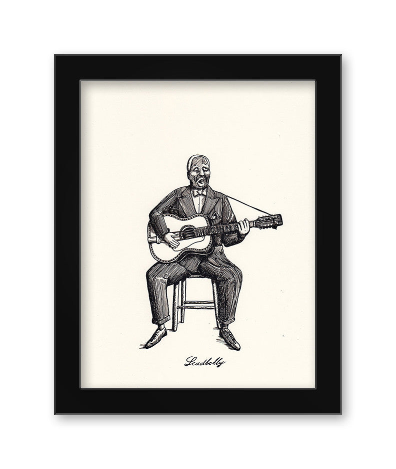 Max Dalton - "Leadbelly" - Spoke Art