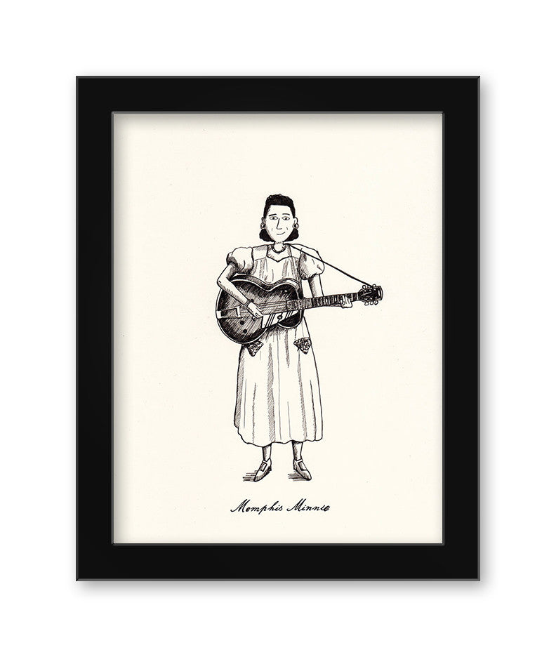 Max Dalton - "Memphis Minnie" - Spoke Art