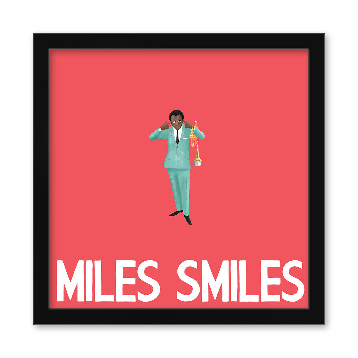 Max Dalton - "Miles Davis: Miles Smiles" - Spoke Art