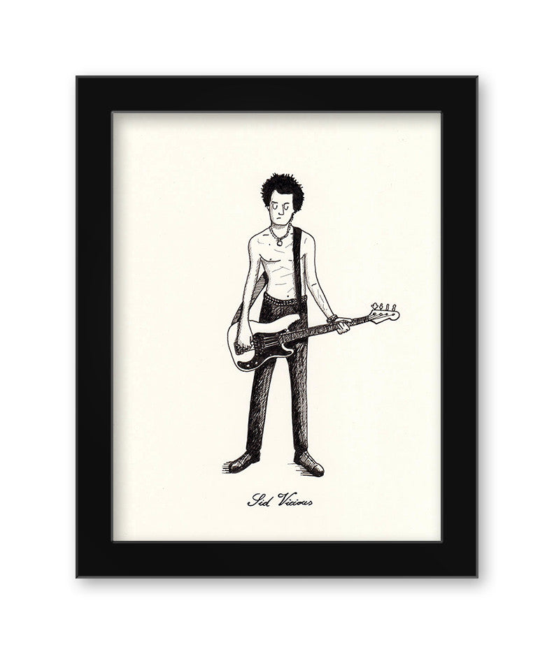 Max Dalton - "Sid Vicious" - Spoke Art