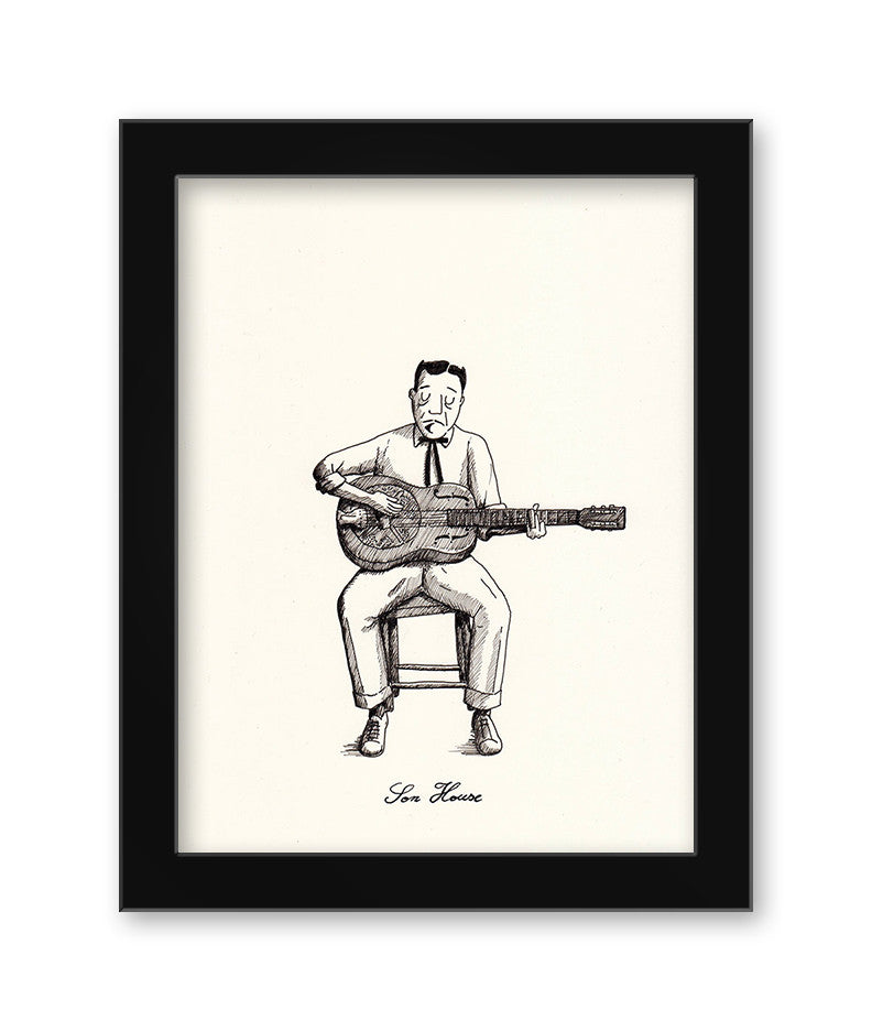 Max Dalton - "Son House" - Spoke Art