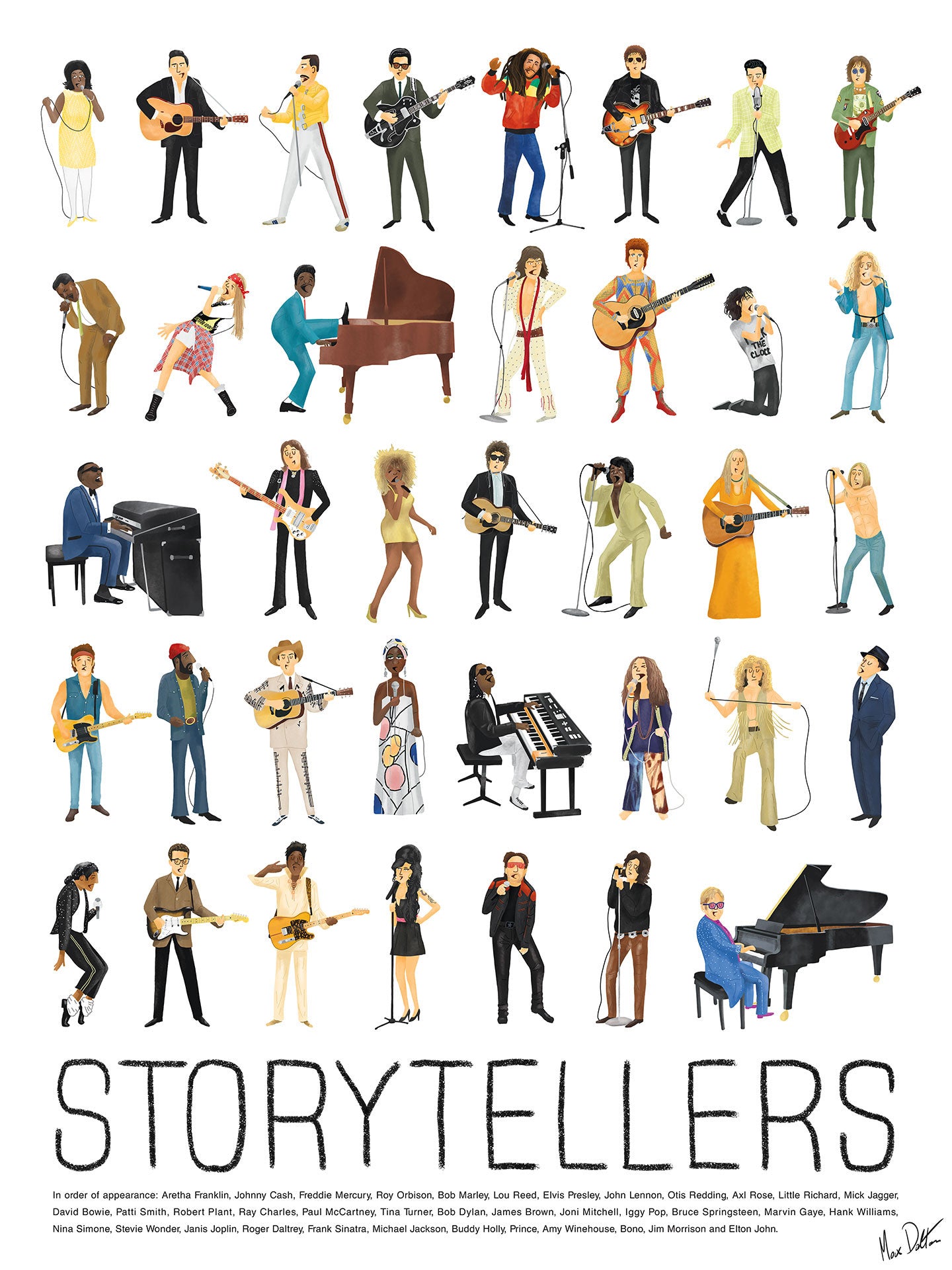 Max Dalton - "Storytellers" - Spoke Art