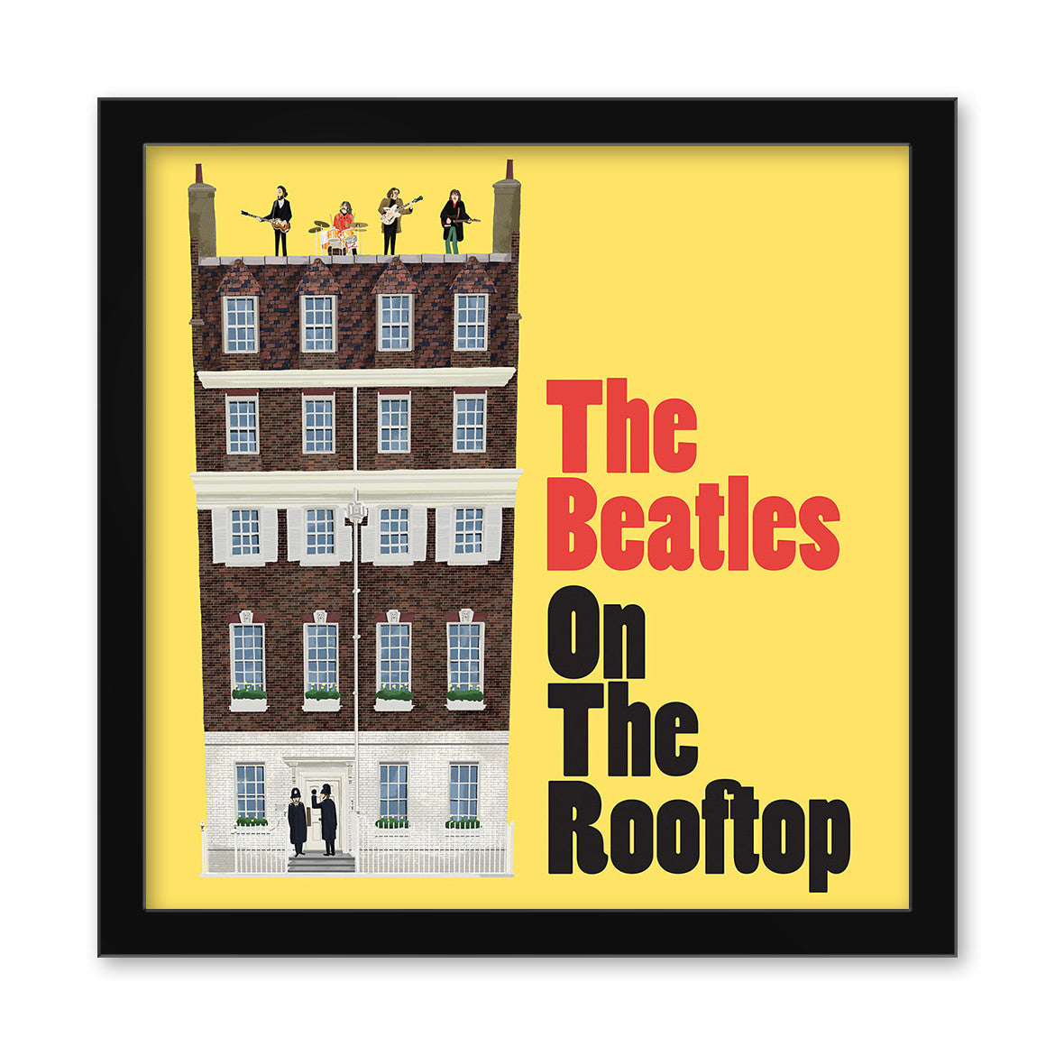 Max Dalton - "The Beatles: On The Rooftop" - Spoke Art