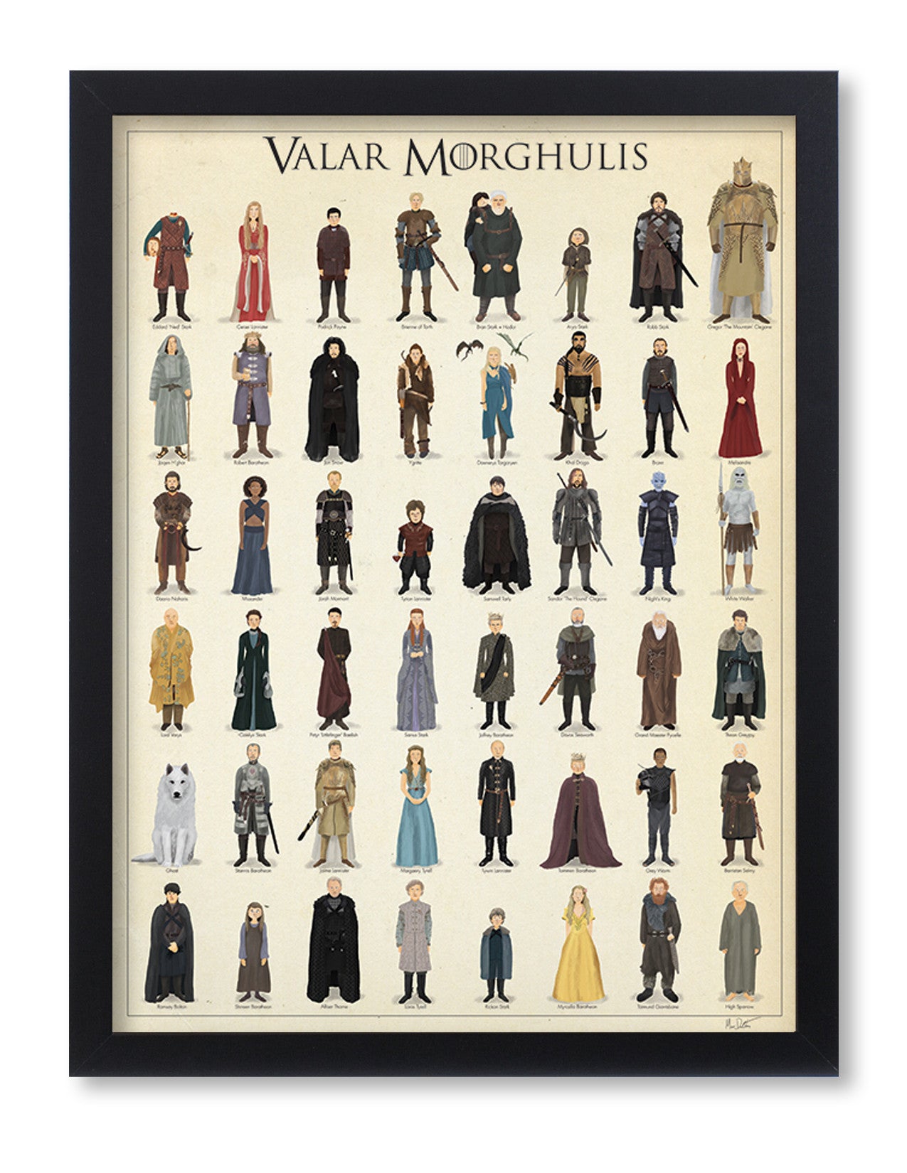 Max Dalton - "Valar Morghulis" - Spoke Art