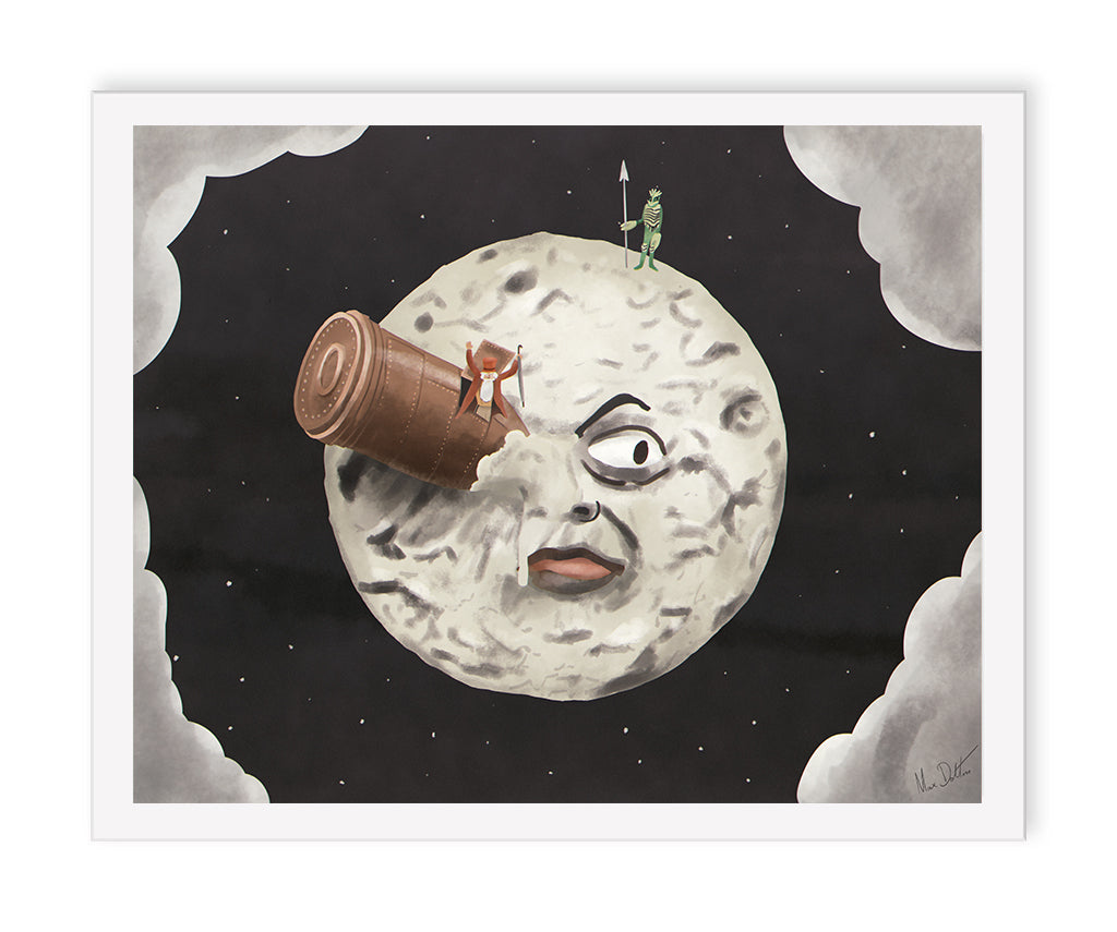 Max Dalton - "A Trip to the Moon" - Spoke Art