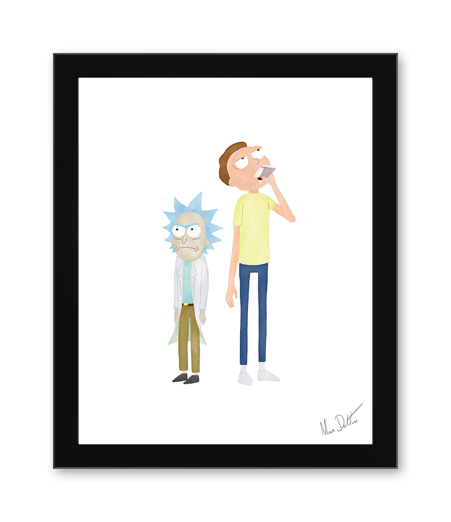 Max Dalton - "Rick and Morty" - Spoke Art