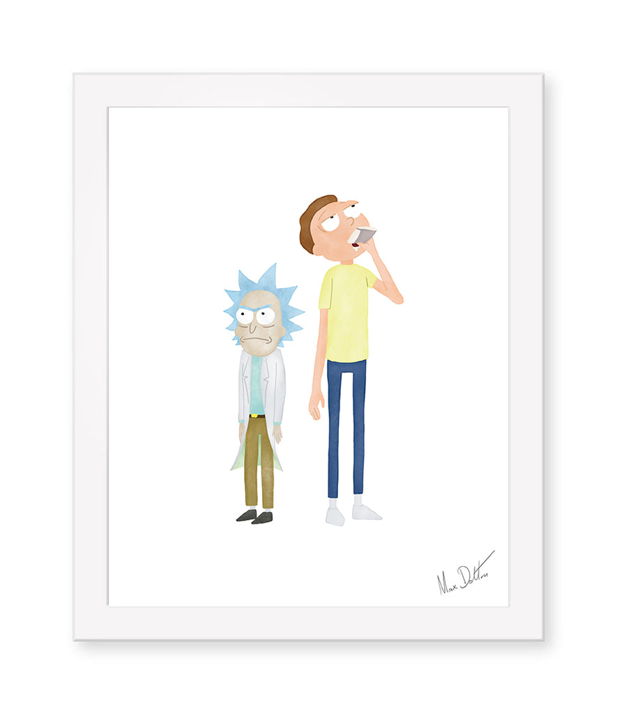 Max Dalton - "Rick and Morty" - Spoke Art