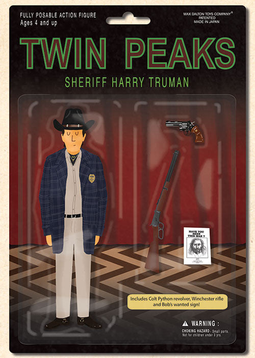Max Dalton - "Twin Peaks Action Figure Collection" - Spoke Art