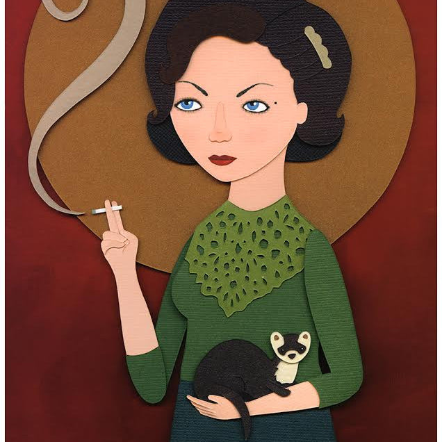 Meghan Stratman - "Saint Audrey" - Spoke Art