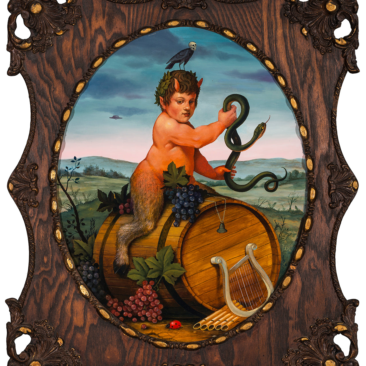 Mike Davis - "Silver Spoons Feed Dangerous Mouths" - Spoke Art