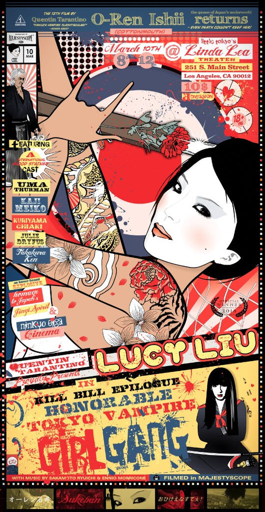 Sean D'Anconia  "O-Ren Ishi: Vampire Girl Boss Revenge" - Spoke Art