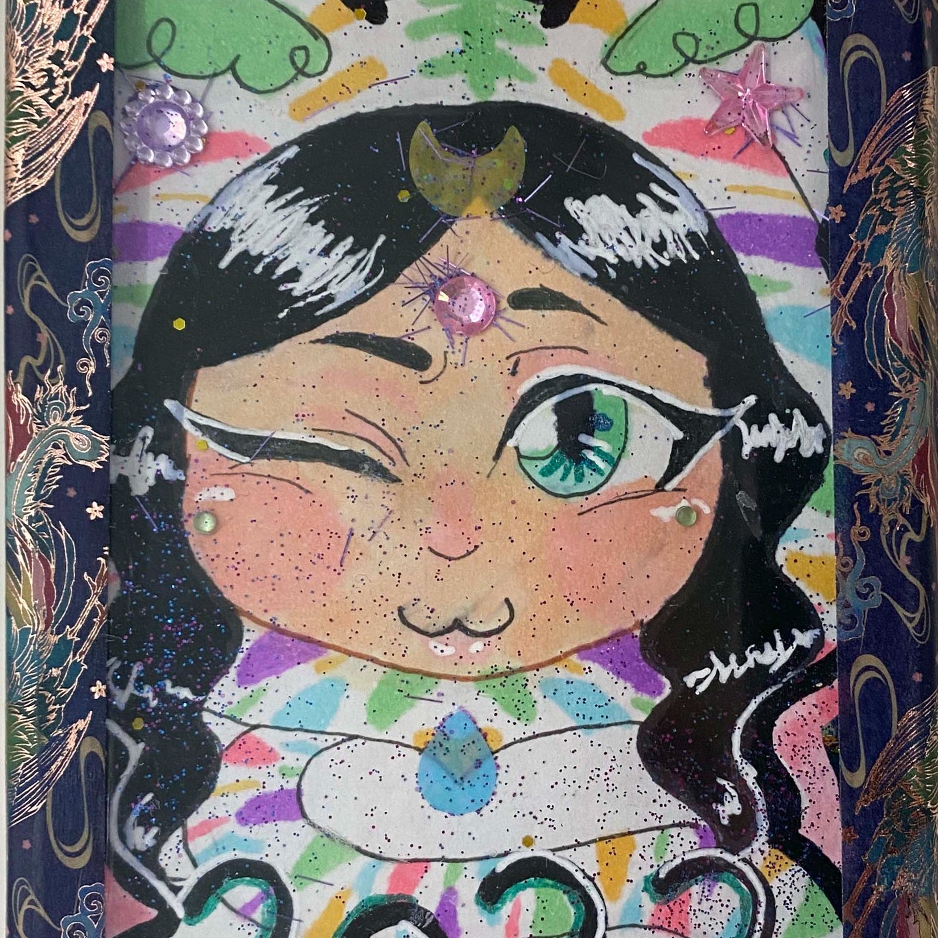 Miss Munchkinz - "The Pastel Tigress, First Sister" - Spoke Art