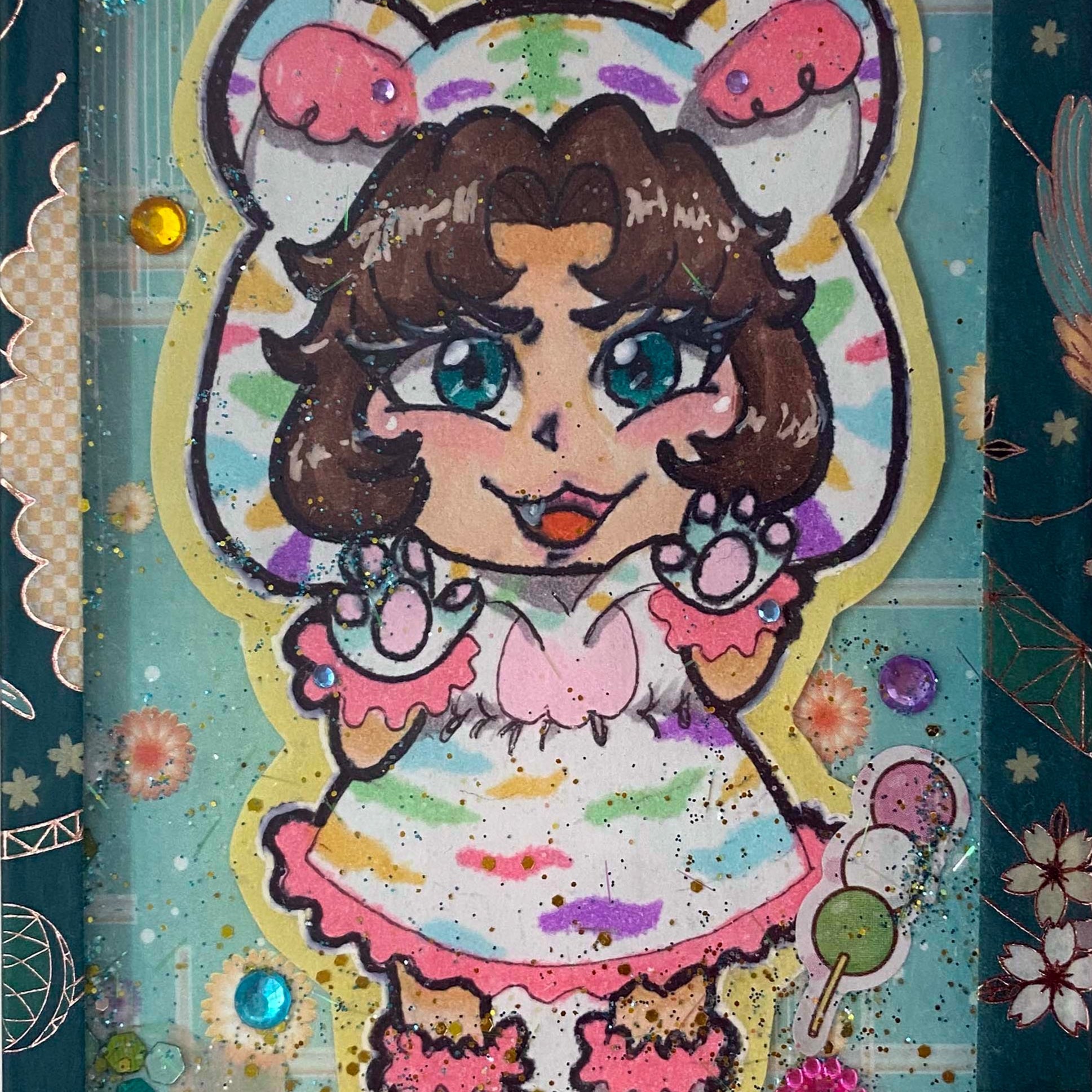 Miss Munchkinz - "The Pastel Tigress, Second Sister" - Spoke Art