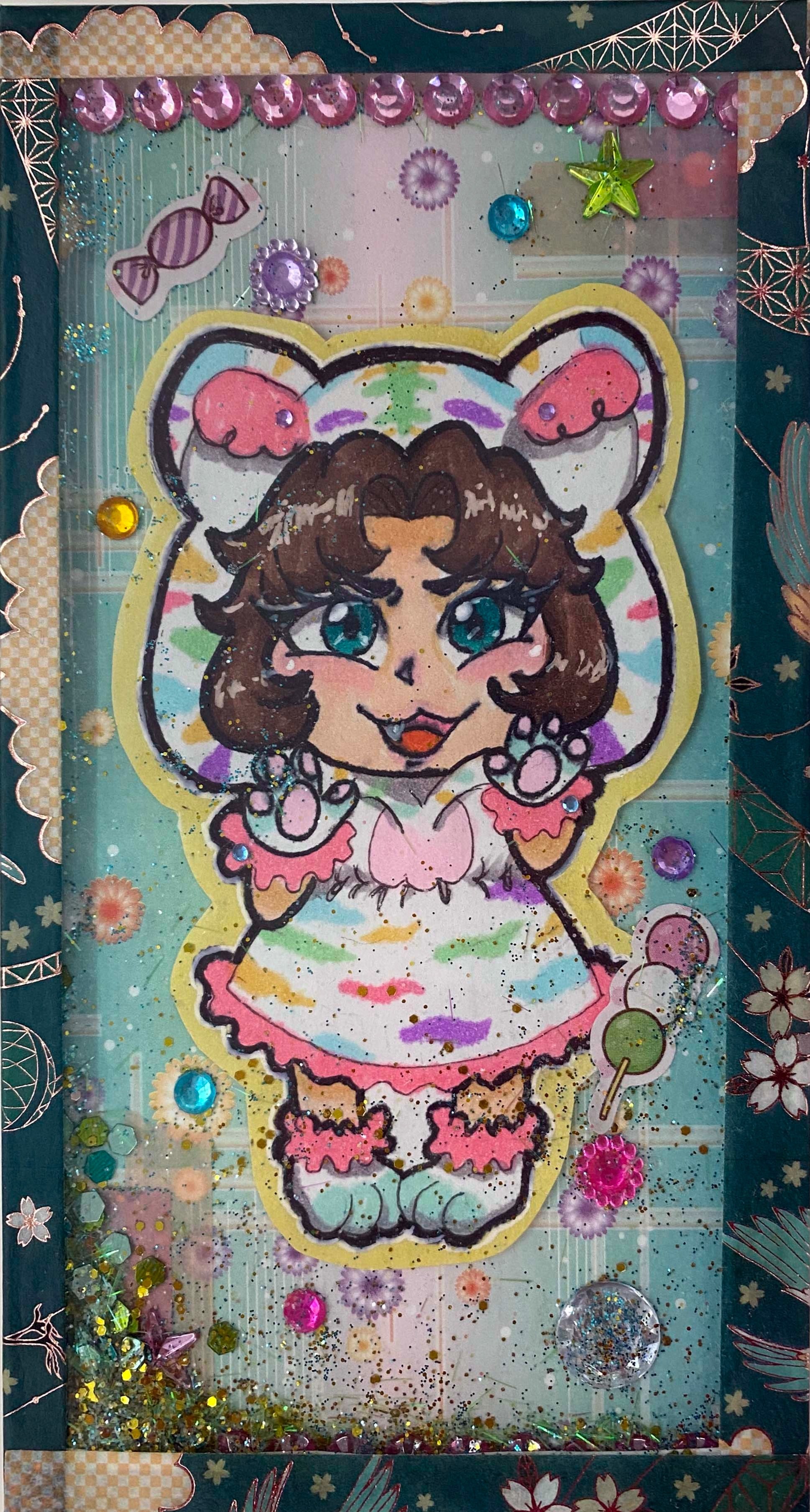 Miss Munchkinz - "The Pastel Tigress, Second Sister" - Spoke Art