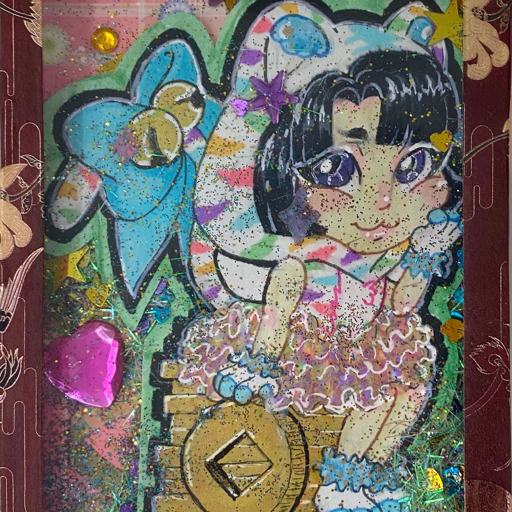 Miss Munchkinz - "The Pastel Tigress, Third Sister" - Spoke Art