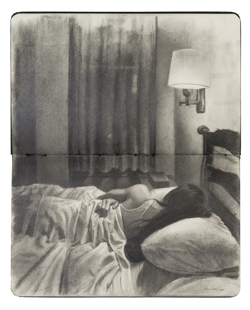 Zachary Oldenkamp - "Blue as Your Blood (study)" - Spoke Art