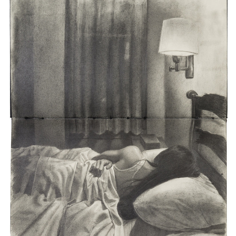 Zachary Oldenkamp - "Blue as Your Blood (study)" - Spoke Art