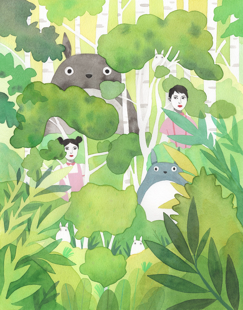 Monica Garwood - "Totoro" - Spoke Art