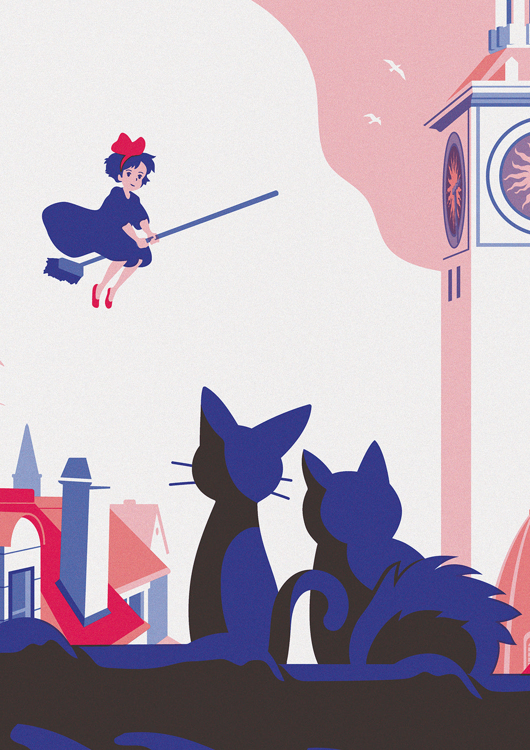 Guillaume Morellec - "Kiki's Delivery Service" Print - Spoke Art