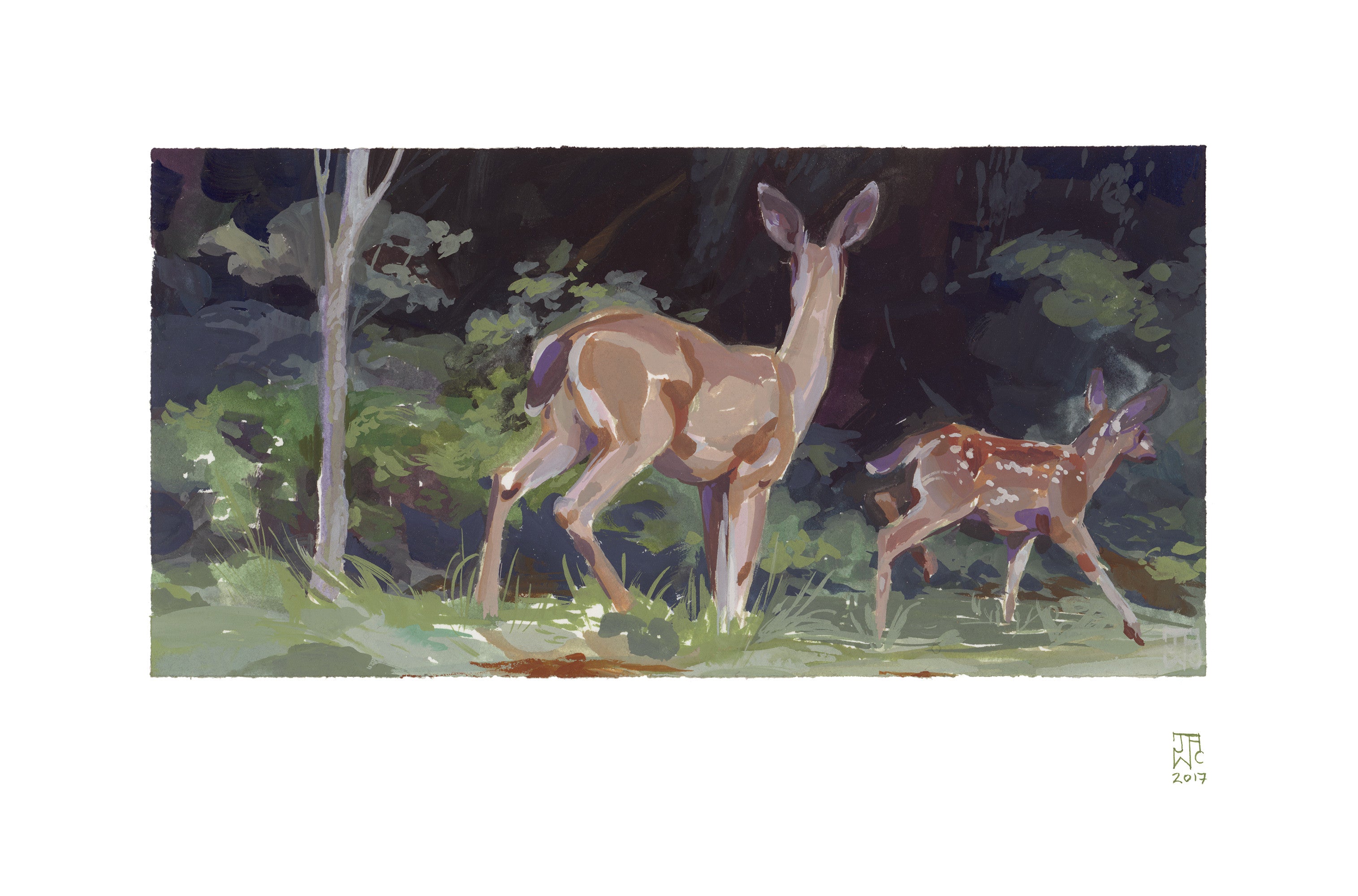 J.A.W. Cooper - "Mother and Child" - Spoke Art