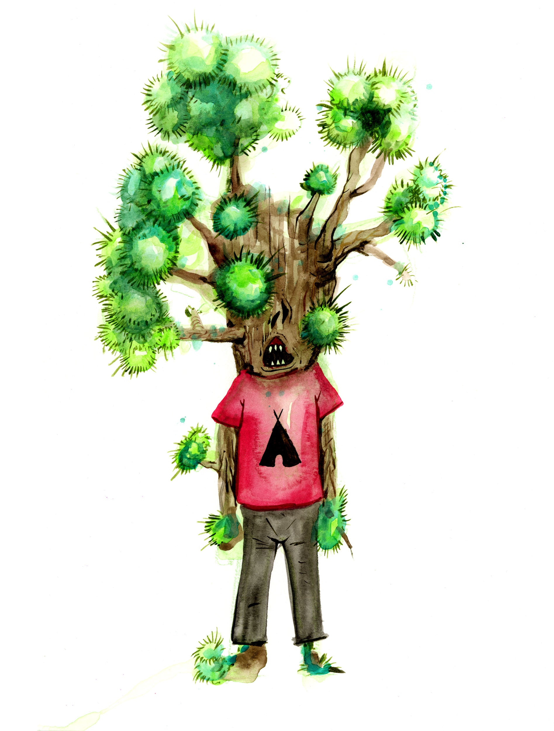 Alex Pardee - "My Friend Josh Tree" - Spoke Art