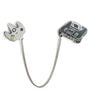 Nintendo 64 with silver chain to controller - 2 pin set