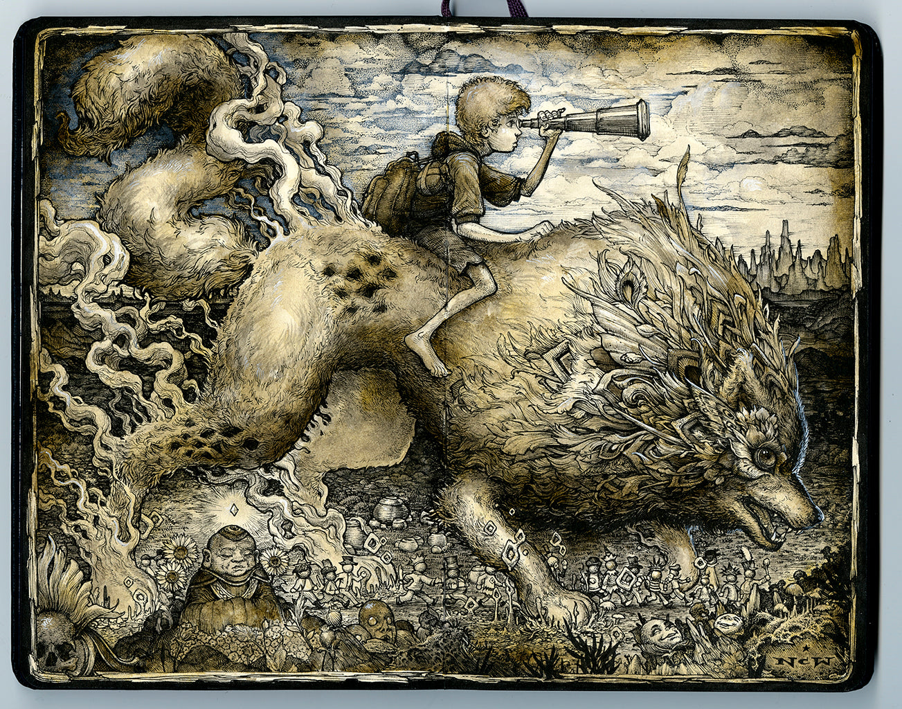 N.C. Winters  - "Voyager" - Spoke Art