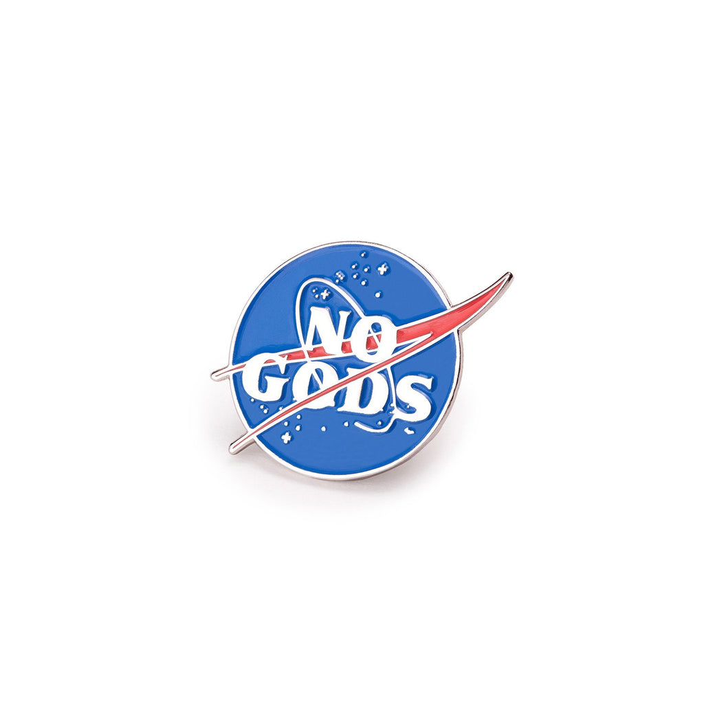 No Gods Pin - Spoke Art