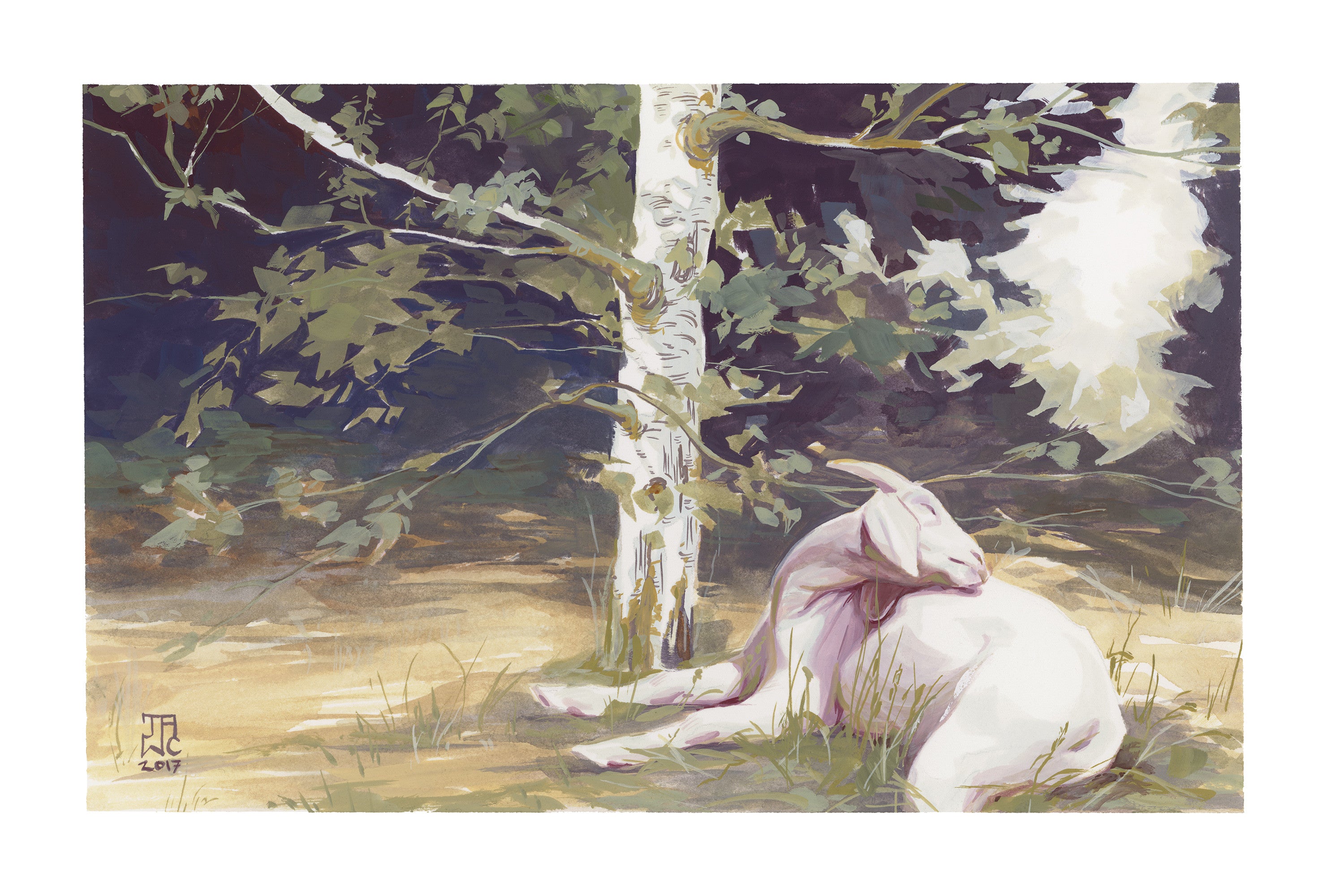 J.A.W. Cooper - "Naps" - Spoke Art