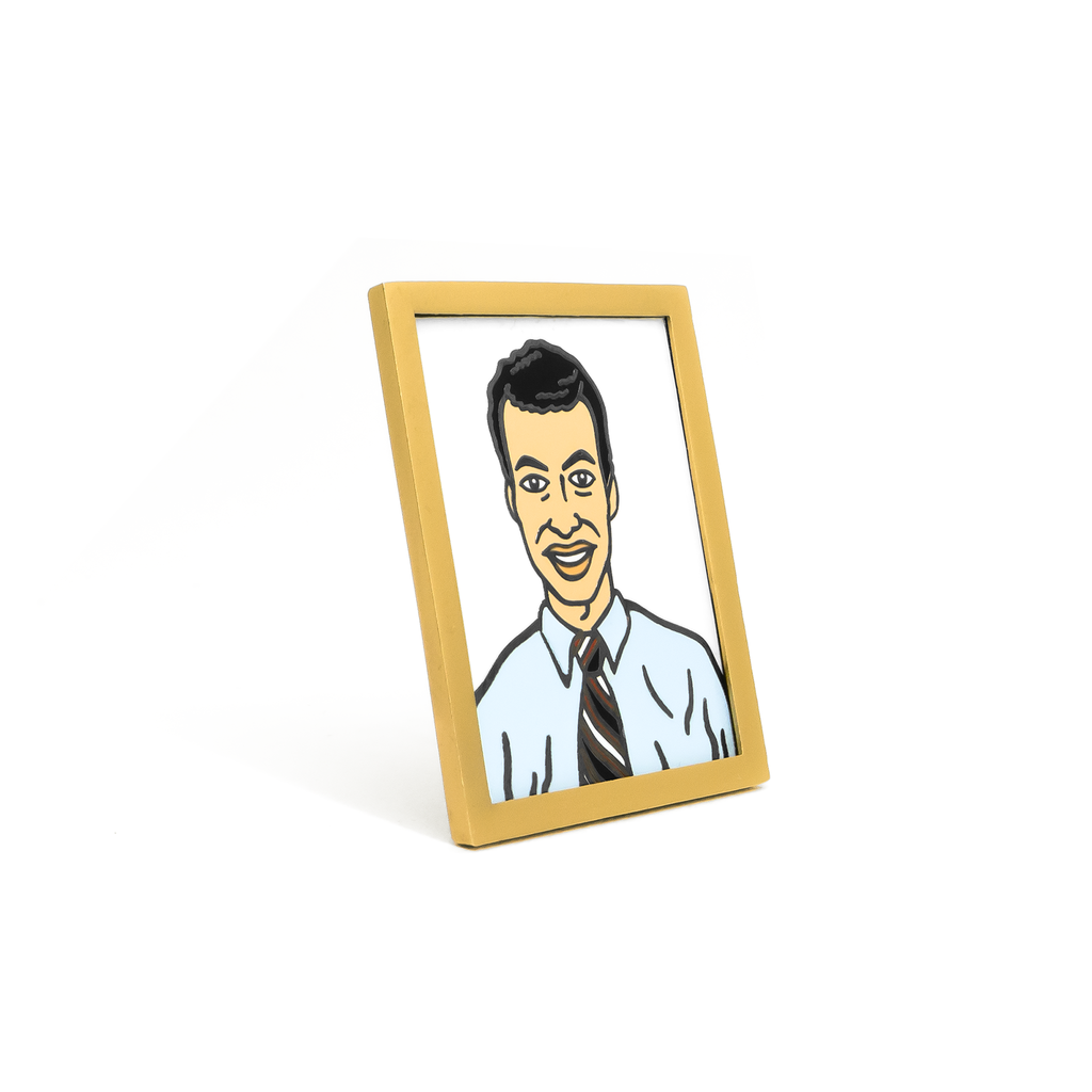 Employee of the Month Enamel Pin - Spoke Art