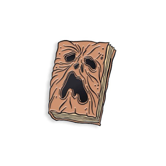 Necronomicon Enamel Pin By Alex Pardee - Spoke Art