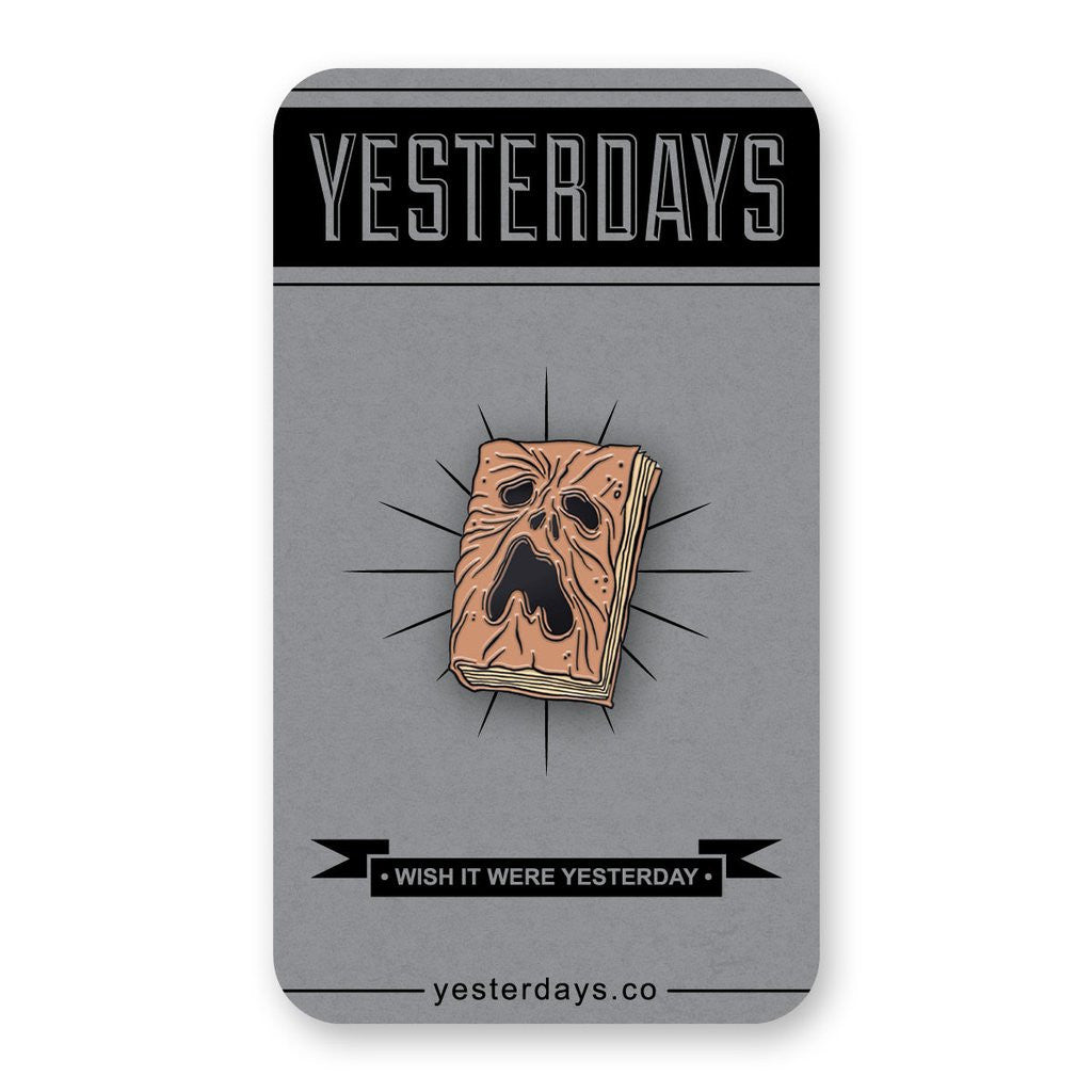 Necronomicon Enamel Pin By Alex Pardee - Spoke Art