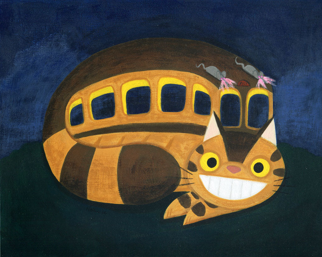 Nellie Le - "Catbus" - Spoke Art