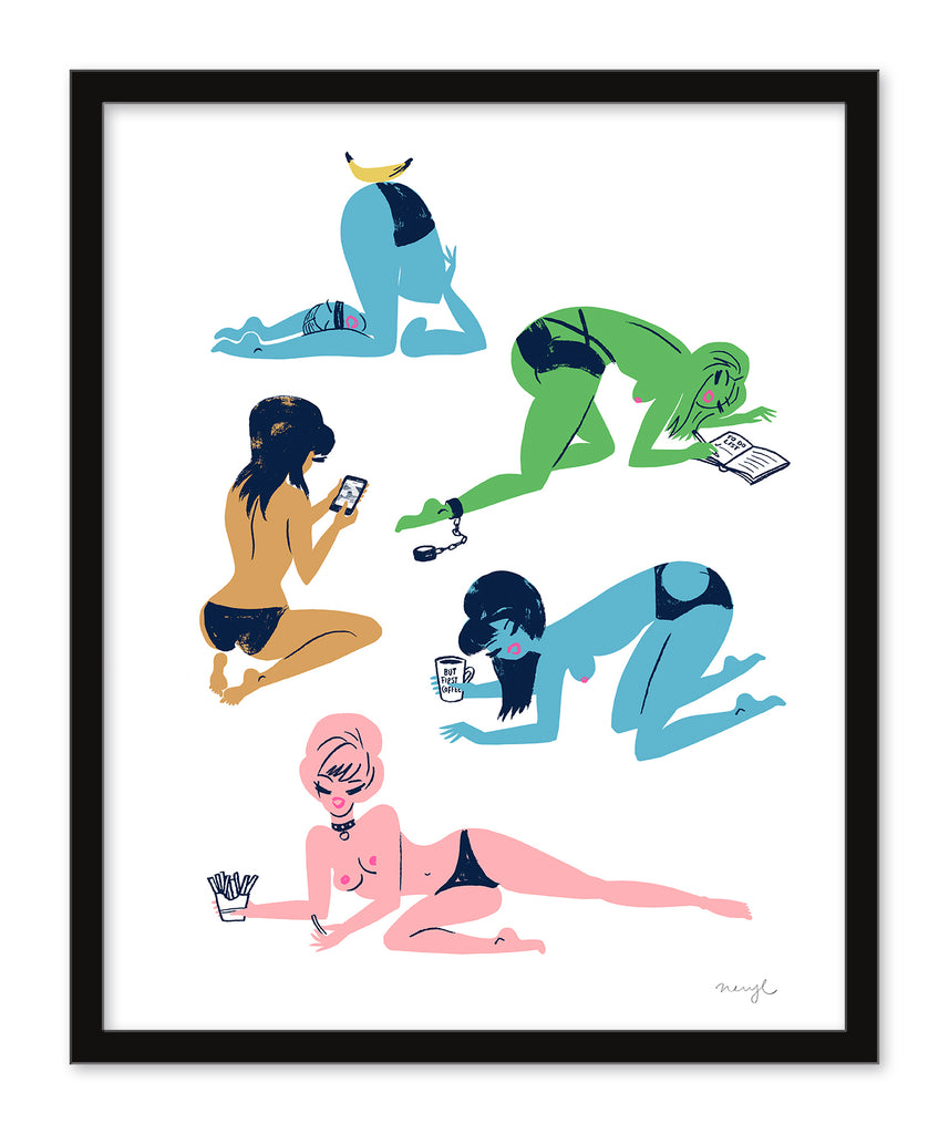 Neryl Walker - "#balance" Print - Spoke Art