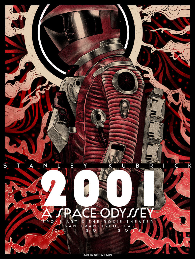 Nikita Kaun - "2001: A Space Odyssey" - Spoke Art