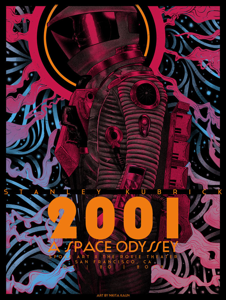 Nikita Kaun - "2001: A Space Odyssey" - Spoke Art