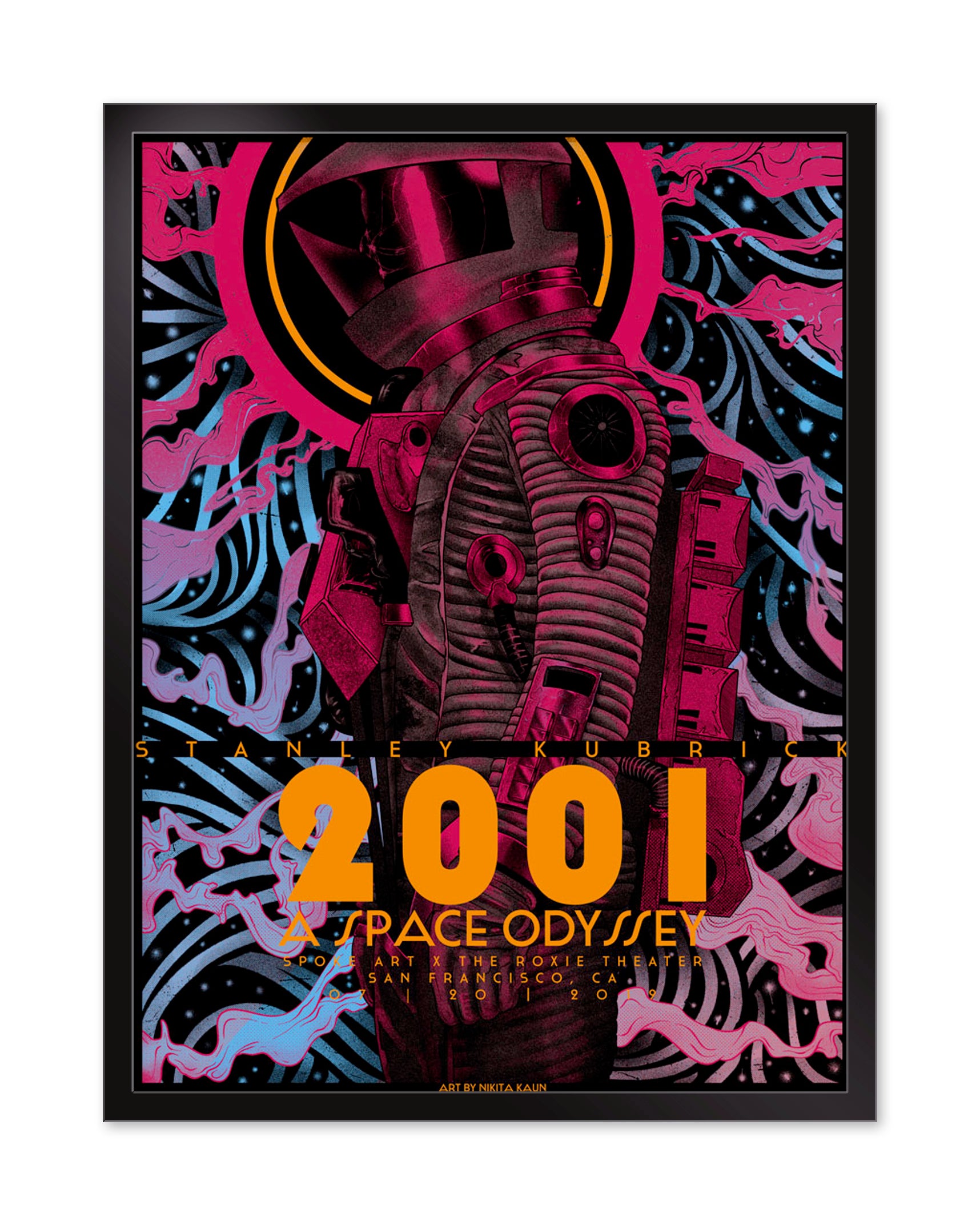 Nikita Kaun - "2001: A Space Odyssey" - Spoke Art