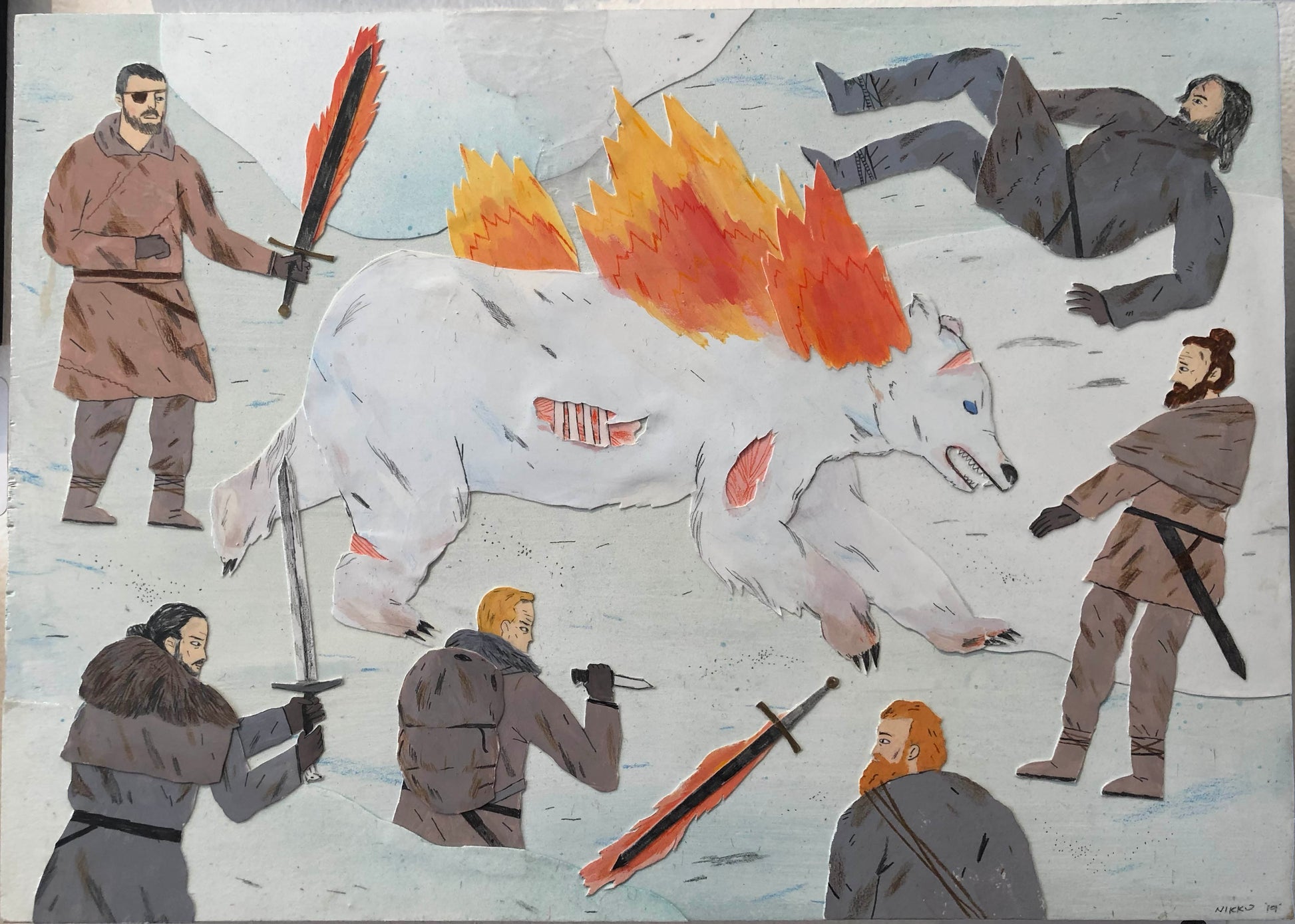 Nikko De Leon - "The Night Full of Terrors" - Spoke Art