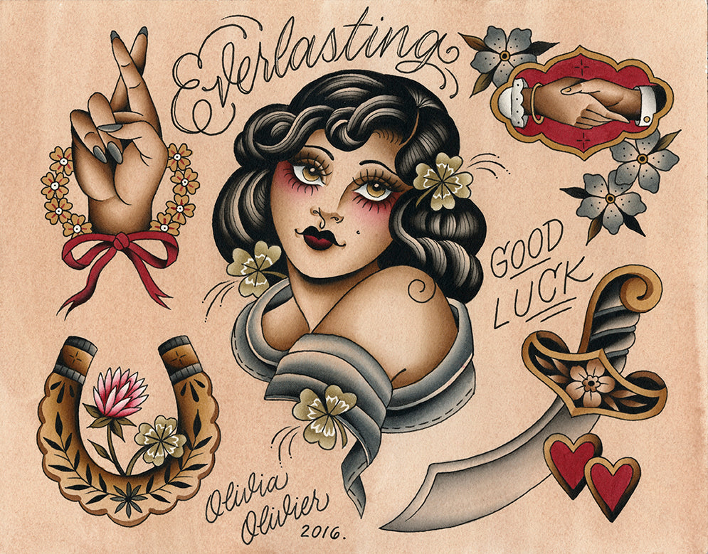 Olivia Olivier - "Everlasting Tattoo" - Spoke Art