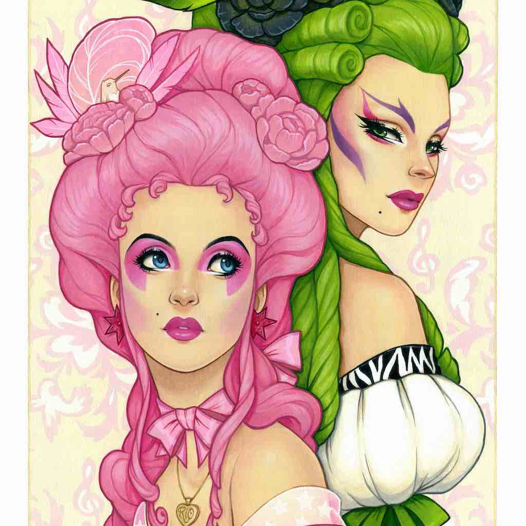 Glenn Arthur - "Outrageous Rivals" - Spoke Art