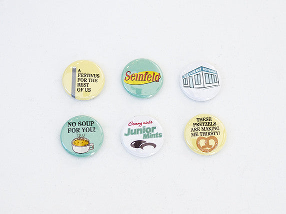 Arthur Plaid Pants - Seinfeld - 6 Magnet Set - Spoke Art