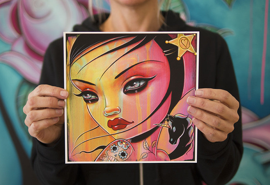 Caia Koopman - "Unicorn Friend" (print) - Spoke Art
