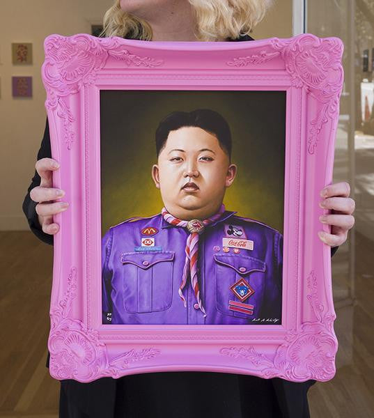 Scott Scheidly - "Kim Jong Un" Fine Art Print - Spoke Art