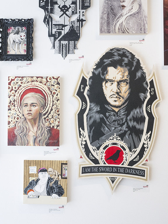 Brianna Angelakis - "Daenerys Stormborn of House Targaryen" - Spoke Art