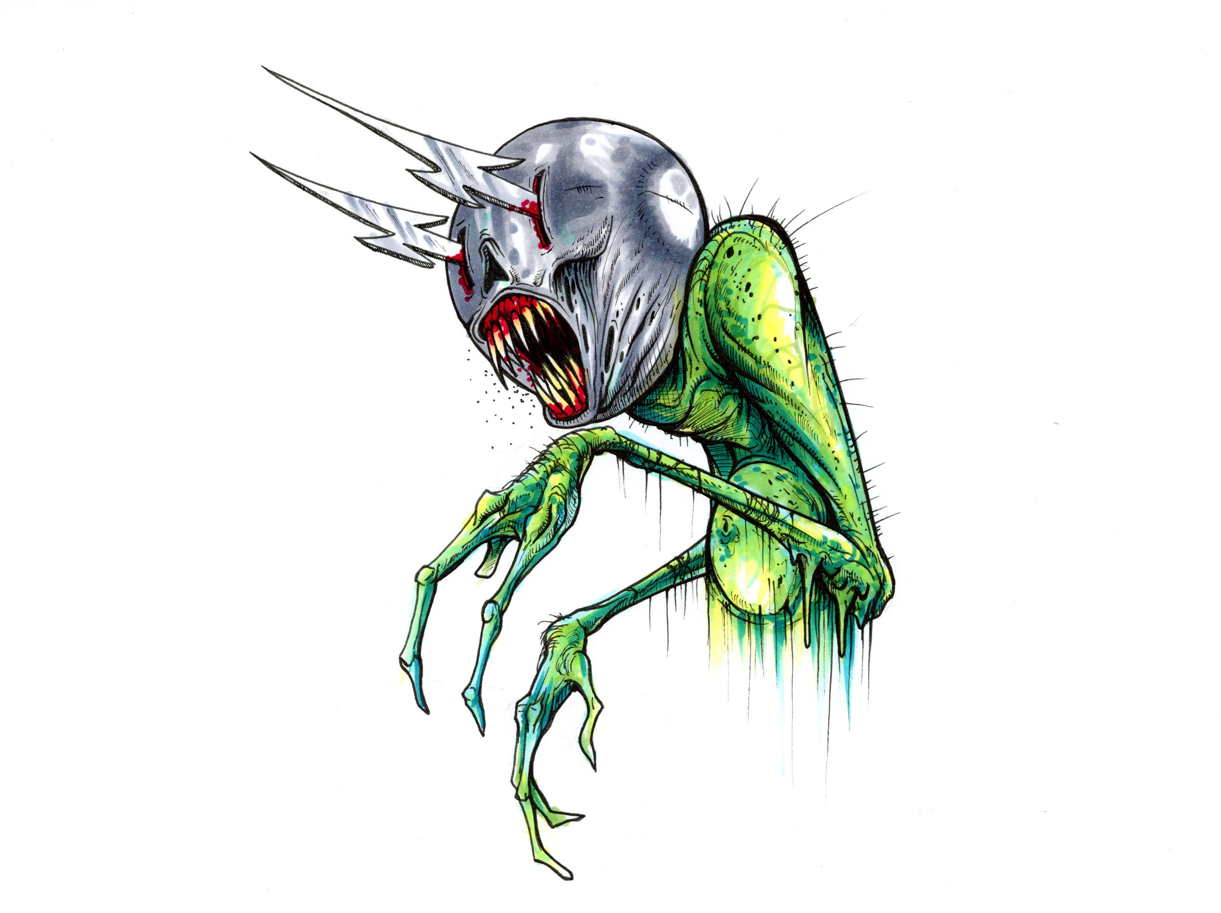 Alex Pardee - "Phantasm Man" - Spoke Art