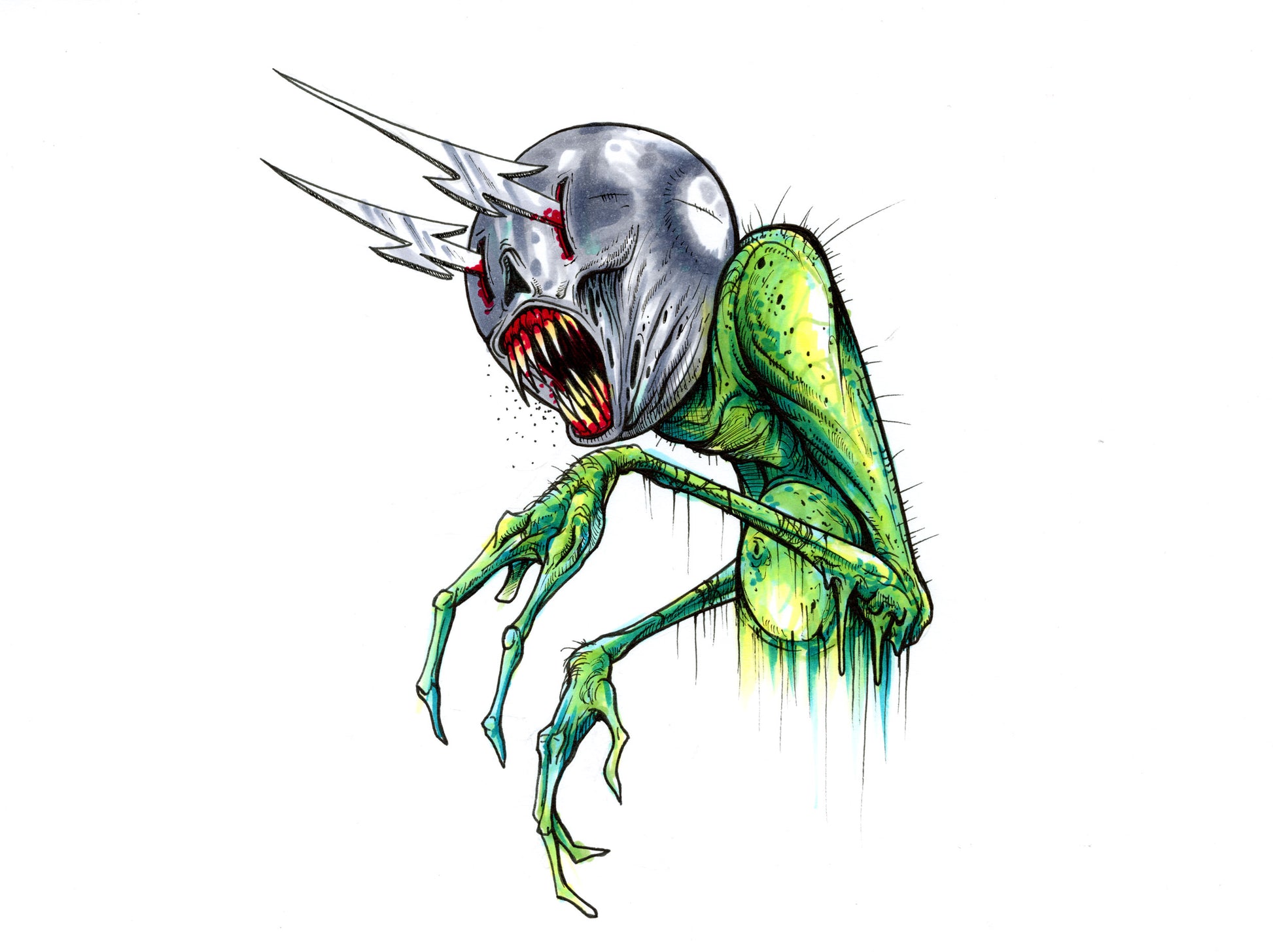 Alex Pardee - "Phantasm Man" - Spoke Art